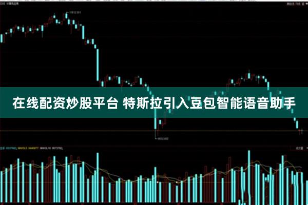 在线配资炒股平台 特斯拉引入豆包智能语音助手
